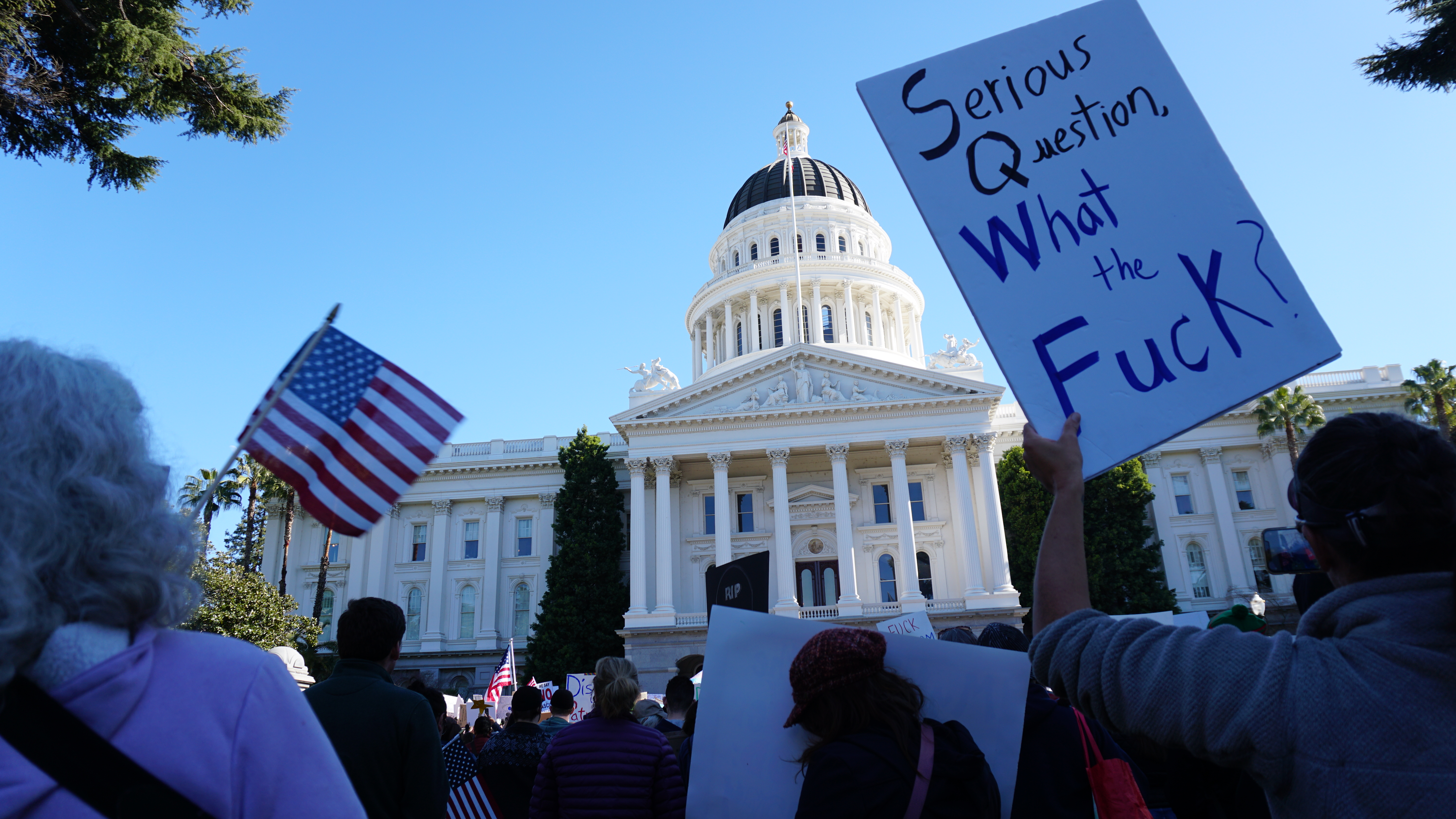 California Reject Fascism Protest